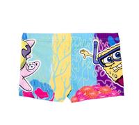 United Labels Spongebob - Costume da bagno per bambini, con testa in spugna, multicolore, Multicolore, 122 cm-128 cm