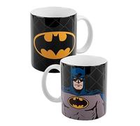 United Labels Tazza DC Comics - Tazza da caffè Batman in ceramica nera 320 ml