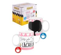 United Labels The Peanuts Snoopy Tazza magica - Inizia ogni giorno con un sorriso tazza da caffè tazza da caffè tazza in ceramica cambia colore 320 ml