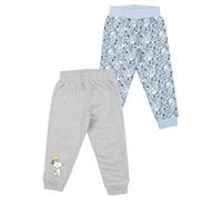 United Labels The Peanuts Snoopy - Pantaloni da jogging per bambini, colore grigio/blu (confezione da 2), grigio/blu, 86-92