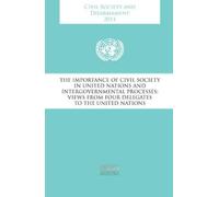 United Nations Office for Disarmament A Civil Society and Disarmamen (Tascabile)