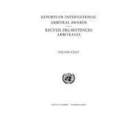 United Nations Office of Legal A Reports of international arbitral (Tascabile)
