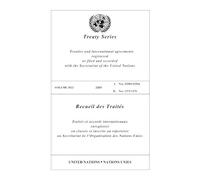 United Nations Office of Legal Treaty Series 3022 (English/French E (Tascabile)