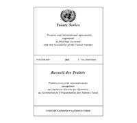 United Nations Office of Legal Treaty Series 3030 (English/French E (Tascabile)