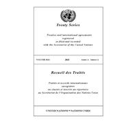 United Nations Office of Legal Treaty Series 3034 (English/French E (Tascabile)