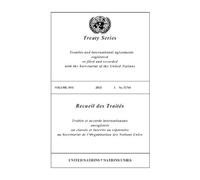 United Nations Office of Legal Treaty Series 3051 (English/French E (Tascabile)