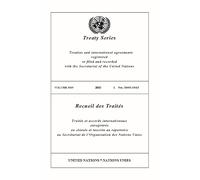 United Nations Office of Legal Treaty Series 3069 (English/French E (Tascabile)