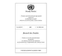 United Nations Office of Legal Treaty Series 3075 (English/French E (Tascabile)