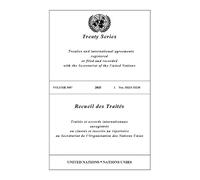 United Nations Office of Legal Treaty Series 3087 (English/French E (Tascabile)