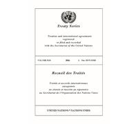 United Nations Office of Legal Treaty Series 3118 (English/French E (Tascabile)