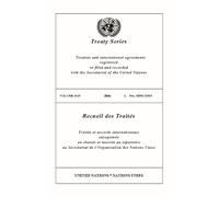 United Nations Office of Legal Treaty Series 3145 (English/French E (Tascabile)