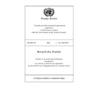 United Nations Office of Legal Treaty Series 3147 (English/French E (Tascabile)