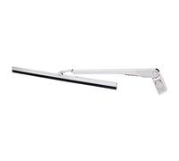 United Pacific A7022 Polished Stainless Steel Wiper Blade/Arm Set w/9-inch Blade & 7 ½ inch Arm, Plug-In Style, Trimmable Blade - ONE Set (Blade/Arm)