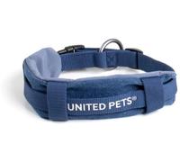 United Pets Collare per Cani con Sottocollo Imbottito Linea CityLife Blue Jeans S