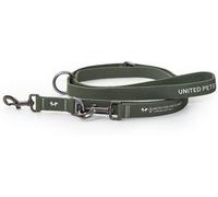United Pets Guinzaglio Eco Multifunzione per Cani Linea CityLife Verde Militare L