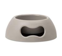 United Pets Pappy Ciotola Piccola di Design, Tortora per Cani e Gatti capacità 350ml, s