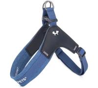 United Pets Pettorina per Cani Aggancio Rapido Linea CityLife Blue Jeans TAGLIA 1 XXS