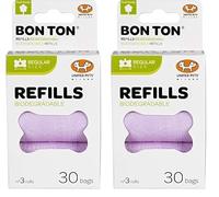 UNITED PETS Refill Lilla per Bon Ton Regular, Sacchettini Biodegradabili per Cani (Confezione da 2)