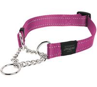 United Pets Rogz Collare Semi Strozzo per Cani Obedience Rosa M 31 45 cm