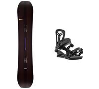 United Shapes - Attacchi snowboard all-mountain Uomo - Pack Object 2025 - Nero