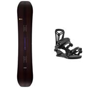 United Shapes - Attacchi snowboard all-mountain Uomo - Pack Object 2025 - Nero Nero S,M,L,XL