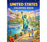 United States Coloring Book: 56 Cities