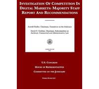 United States Congress Committee on Investigation Of Compet (Copertina rigida)