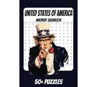 United States of America Word Search: Word Searches with Easy-to-Read text about America, History, US Presidents, and MORE! | 6x9, 110 pages | 50+ ... Vacation, Holidays, Relaxation and Free Time.