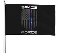 United States Space Force Bandiera Pace Striscione Con 2 Occhielli Striscione Da Giardino Appendere Per Celebrazioni Interni Camere 3X5 Ft