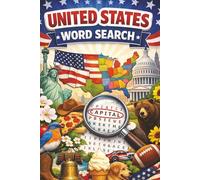 United States Word Search Book: Fun, relaxing & brain-boosting puzzles for all ages | 100+ state themed word searches with foods, sports, travel & ... print | Great for teens, adults & seniors