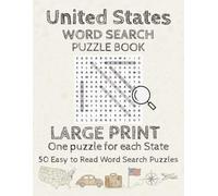 United States Word Search Puzzle Book