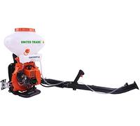 UNITED TRADE Nebulizzatore Atomizzatore Irroratore 20LT 43CC Mod. TURBO | 5MT Verticale, Sanifica/Disinfetta, Omaggio Occhiali Protettive, Omaggio Cuffie Protettive