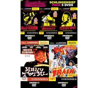 United trash + Menu total + 100 years of Adolf Hitler + The German chainsaw massacre + Terror 2000: Schlingensief Pack Amoeba films 5 DVD