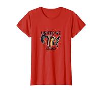United We Stand: Diverse America Unity Maglietta, Donna, Rosso, M