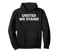 United We Stand Gruppo di Corrispondenza Felpa con Cappuccio