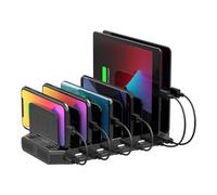 Unitek 60 W, stazione di ricarica USB a 10 porte, stazione di ricarica multipla con SmartIC Tech e compatibile con telefoni, tablet e altri dispositivi