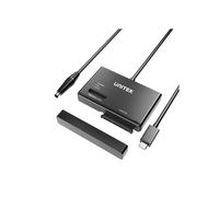 UNITEK Adattatore USB 3.1 tipo C a SATA / NVMe M.2 per dischi rigidi