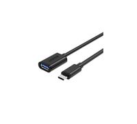 UNITEK Adattatore USB-C a USB-A M/F 0,15m Y-C476BK