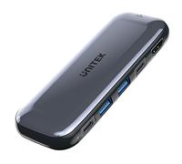 UNITEK ALMACENAMIENTO HUB USB-C M.2, HDMI, USB-C PD 100W,