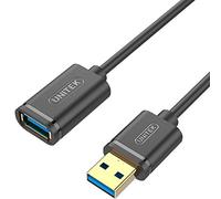UNITEK CABLE USB EXTENSION USB3.0 AM-AF, 1,0M, Y-C457GBK