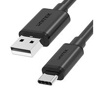UNITEK CABLE USB USB-A - USB-C 25CM Y-C480BK
