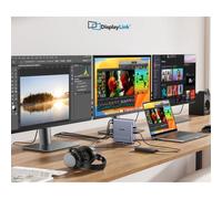 UNITEK D1135AGY01 Docking station DisplayLink 4K UHD