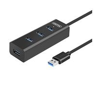 E_0002_S9115526 Unitek Hub USB 4 Porte Unitek Y-3089 Nero Informatica