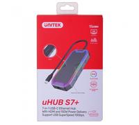 UNITEK HUB USB-C, HDMI 2.0, RJ45, 3.5MM, PD 100W