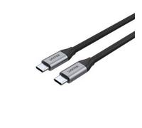 Cavo di ricarica veloce USB-C 100W PD con 4K@60Hz e dati a 10Gbps (USB 3.2 Gen2) C14082ABK | Power Delivery 100W | USB SuperSpeed + | Ricarica rapida