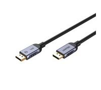 Unitek International C1626GY01-1.5m DisplayPort cable Black Grey Cavo