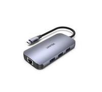 Unitek International D1071A Schnittstellen-Hub USB 3.0 SuperSpeed 5 Gb/s Silber