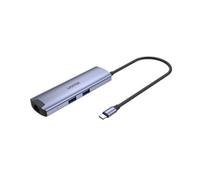 Unitek International H1112F active HUB USB-C 5 Gbps HDMI RJ-45 PD 100 W Typ C