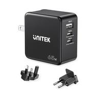 Unitek International P1117B mobile device charger Black Caricabatteria