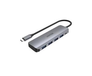 Unitek International P5+ USB 3.2 Gen 1 3.1 1 Type-A 5000 Mbit/s Grau H1107A 4